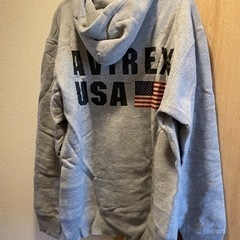 パーカー(AVIREX・グレー・M)の画像