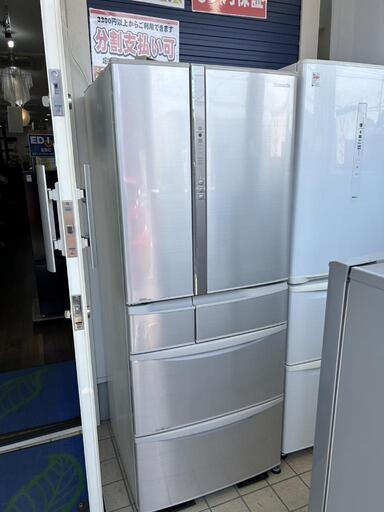 ★【パナソニック】6ドア冷蔵庫　2018年製470L(NR-F473V-N)家電 キッチン家電 冷蔵庫 【3ヶ月保証付き★送料に設置込み】自社配送時代引き可※現金、クレジット、スマホ決済対応※