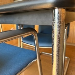 商談用などに!机&椅子セット‼︎の画像