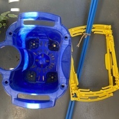 朝顔用プランター　小学校の画像