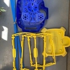 朝顔用プランター　小学校の画像