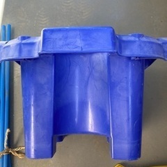 朝顔用プランター　小学校の画像