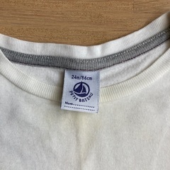プチバトー　長袖Tシャツ（24m 86センチ）の画像