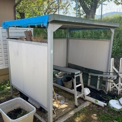 あげます！　自転車置き場