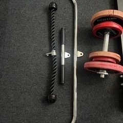 筋トレ器具セットで売りますの画像