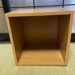 美品！キューブボックス