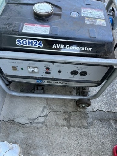 未使用に近い発電機