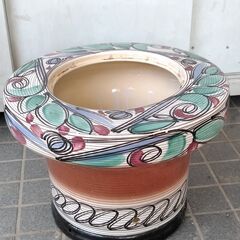美品 アヅマ 練炭火鉢 16号