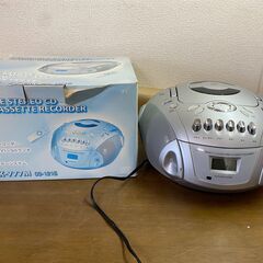 オームCDステレオラジオカセットレコーダ (全国送料込み)  4...
