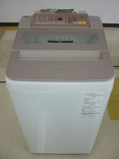 桐生店【現状品】 j-23 Panasonic 洗濯機 NA-FA70H5 2018年製