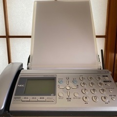 【お取引中】家電 電話、ＦＡＸ ファクシミリの画像