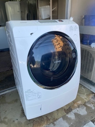 北九州市内配送無料　保証付き 東芝 TOSHIBA TW-Z9500L(W) [ドラム式洗濯乾燥機 ZABOON（ザブーン） 9kg 左開き シェルホワイト]