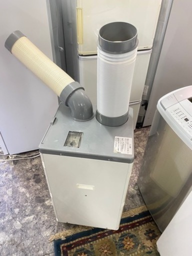配送可能　保証付き 2019年製KODEN スポットクーラー KSM250D 小型 業務用 排気ダクト付き コンパクト 小型 省ドレン設計 5L 冷房/送風切換