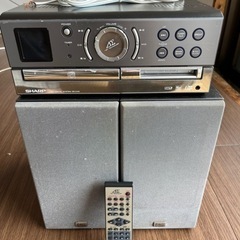 【決まりました】シャープ　オーディオコンロ　スピーカー