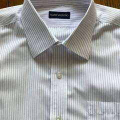 【中古美品】ワイシャツ　長袖　MARIO VALENTINO カ...