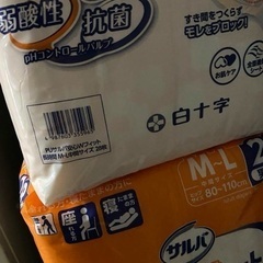 白十字 PUサルバ 安心Wフィット M-L 28枚 2個の画像
