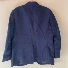 メンズ　ジャケット　春　夏　M 紺色　ネイビーの画像