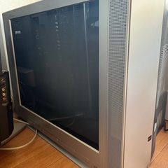 ブラウン菅テレビ2005年製SHARP