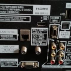 壁掛けできるテレビ３２型