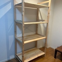 IKEA IVAR パイン材　オープンシェルフ 棚