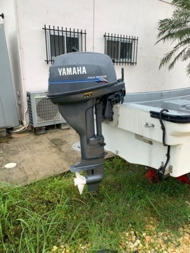 ボート　ヤマハ和船、船外機、トレーラー付き