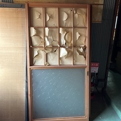 障子ガラス