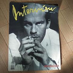 洋雑誌Interview マルコム・マクダウェル他 1989年3月