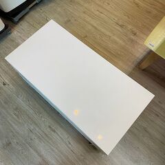 🔥🔥送料無料・設置無料有り🔥🔥キャスター付きテレビ台 ホワイト 中古収納家具 TVボード TV台 白の画像