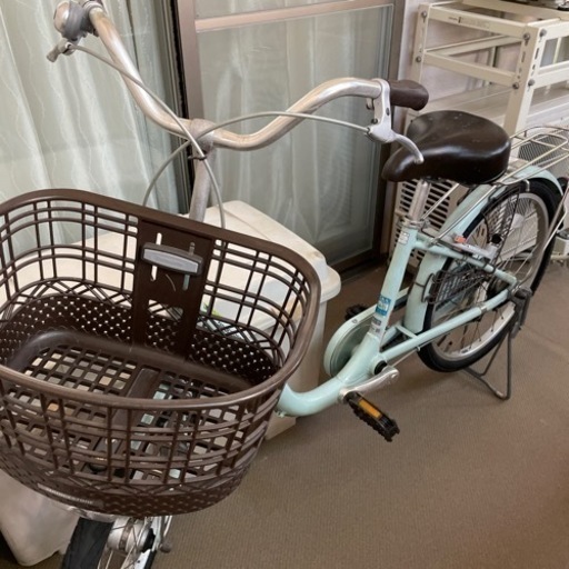 決まりました。ブリジストン  自転車　22インチ　アルミーユ　シニア