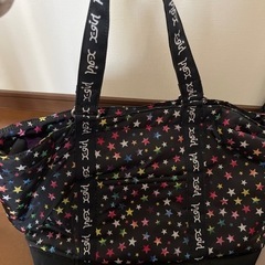 X-girl マザーズバッグ　ミニバッグ付の画像