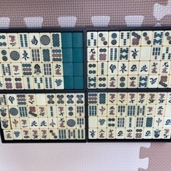 麻雀 牌 マットの画像