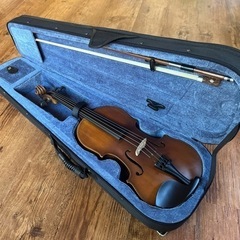 【受付終了】バイオリン1/2 子供用 初心者5点セットの画像