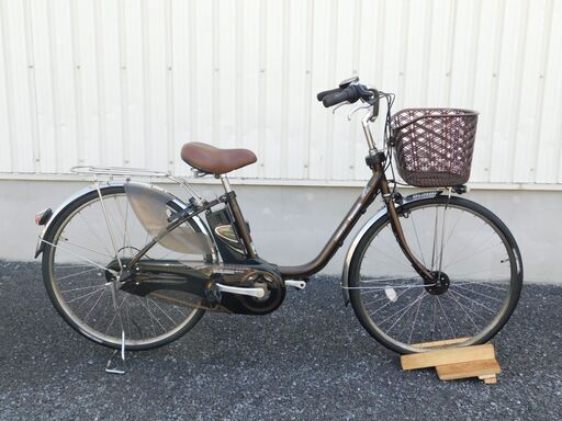 2014年モデル 子供乗せ対応 Panasonic パナソニック ビビ・DX BE-END636 チョコブラウン 8.9Ah 車体＆バッテリー極めて良好! 自621