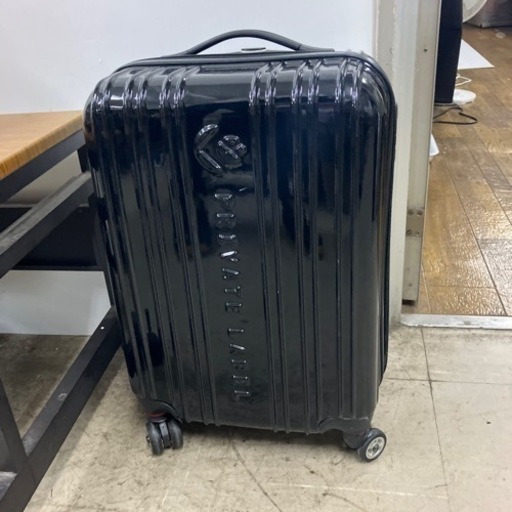 K2405-074 スーツケース PRIVATE LABEL ブラック キズ・汚れあり 中古