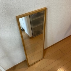 無印　鏡　姿見