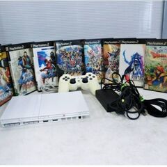 ソニー　プレイステーション2＆ソフト8点　SCPH-75000　...