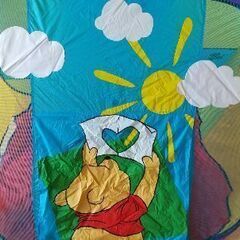 ②くまのプーさん　ハウステント　ポップアップテントの画像