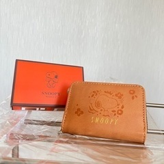 [新品未使用]スヌーピー 小銭入れ兼カード入れ