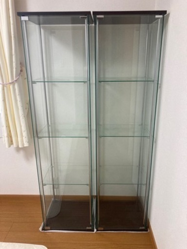 ガラスコレクションケース フィギュア お酒 ショーケース　家具 収納家具 キャビネット