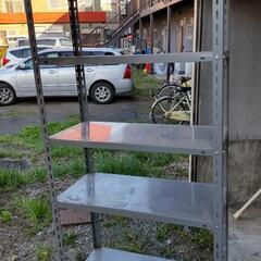 スチールラックあげます。
