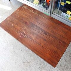 センターテーブル 幅100×60㎝ 高さ41㎝ アイアン スチール 木製 テーブル レトロ ビンテージ カフェ風 パイン材 ローテーブル ☆ 札幌市 北区 屯田 の画像