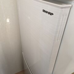 冷蔵庫SHARP SJ-D14F-W 137L 2020年製