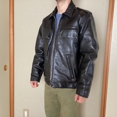 Vanson 革ジャケット　サイズ36 ポリスモデル？