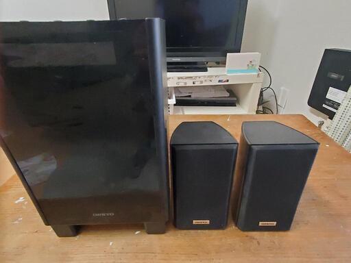 【最終値下げ】ONKYO  ホームシアター　ウーハー　サイドスピーカー