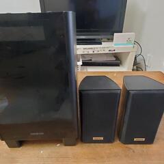 【最終値下げ】ONKYO  ホームシアター　ウーハー　サイドスピーカー
