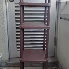 プラスチックシューズラックの画像