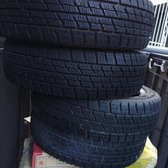 車のパーツ タイヤ、ホイール4本の画像