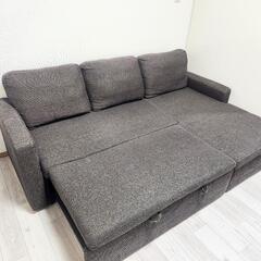 値下げ中 美品 定価6万 3人掛けソファ(ソファベッド)