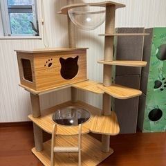 ☆受け渡し先決定☆キャットタワー・爪研ぎ