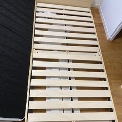 【シングル】ベッドフレーム＆マットレスの画像